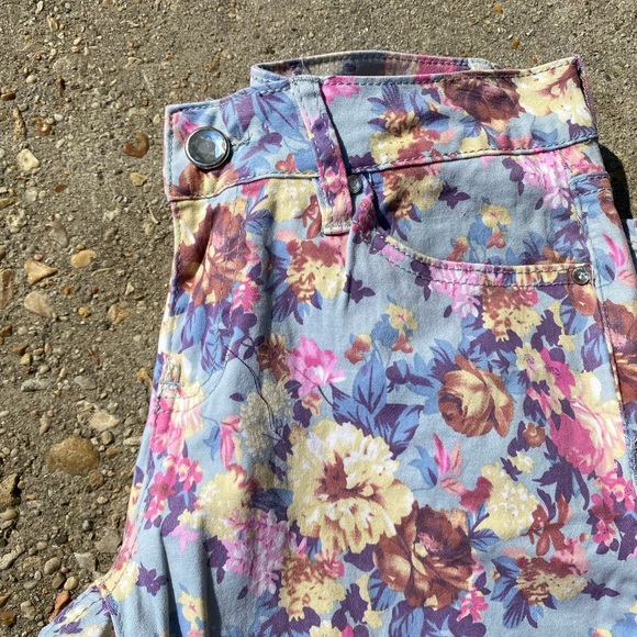 Floral Print Pants in Lavender sz 7 NWT - Picture 8 of 9